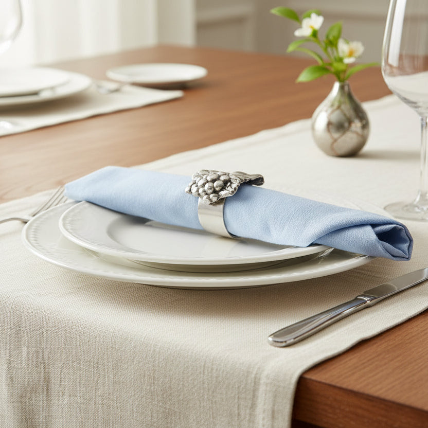Grape Napkin Rings - set of 4