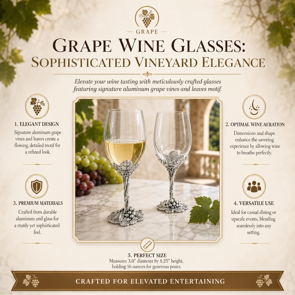 Grape Wine Glasses