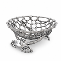 Crab and Net Fruit Basket