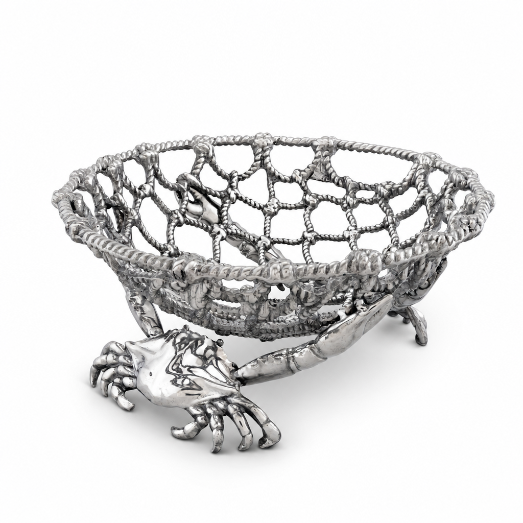 Crab and Net Fruit Basket