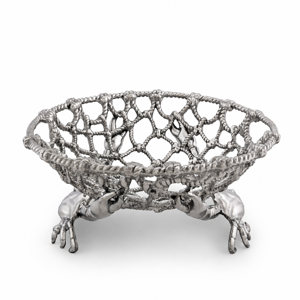 Crab and Net Fruit Basket