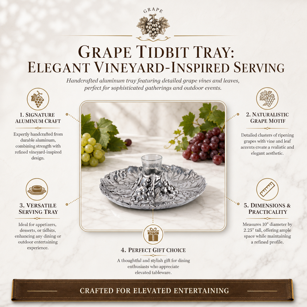 Grape Tidbit tray