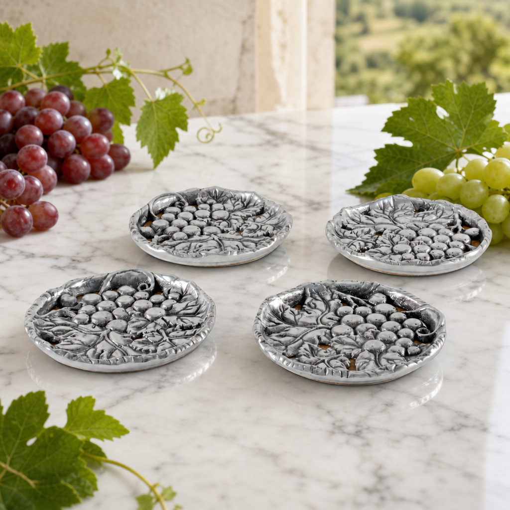 Grape Drink Coaster Set of 4