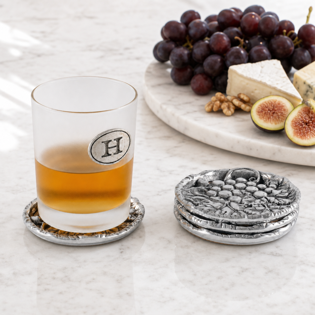 Grape Drink Coaster Set of 4