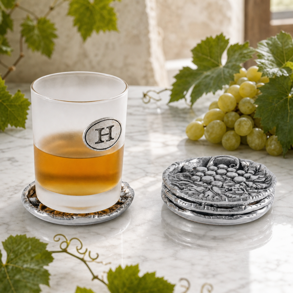 Grape Drink Coaster Set of 4
