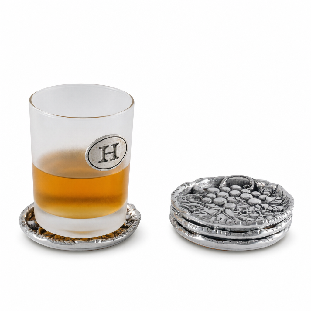 Grape Drink Coaster Set of 4