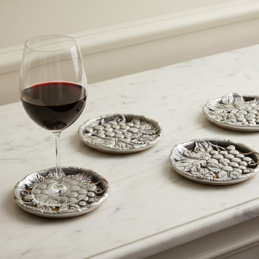 Grape Drink Coaster Set of 4