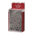24 Silver S-hooks Ornament