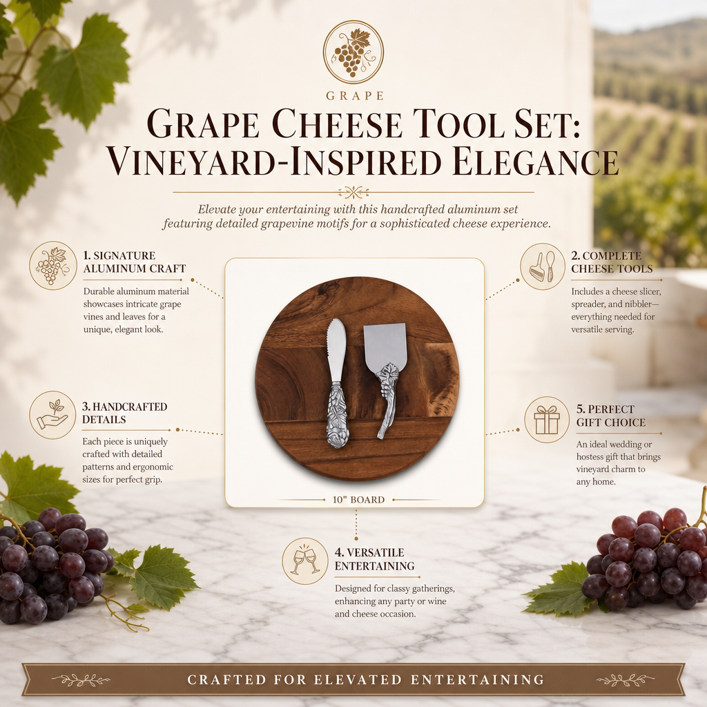 Grape Cheese Tool Set