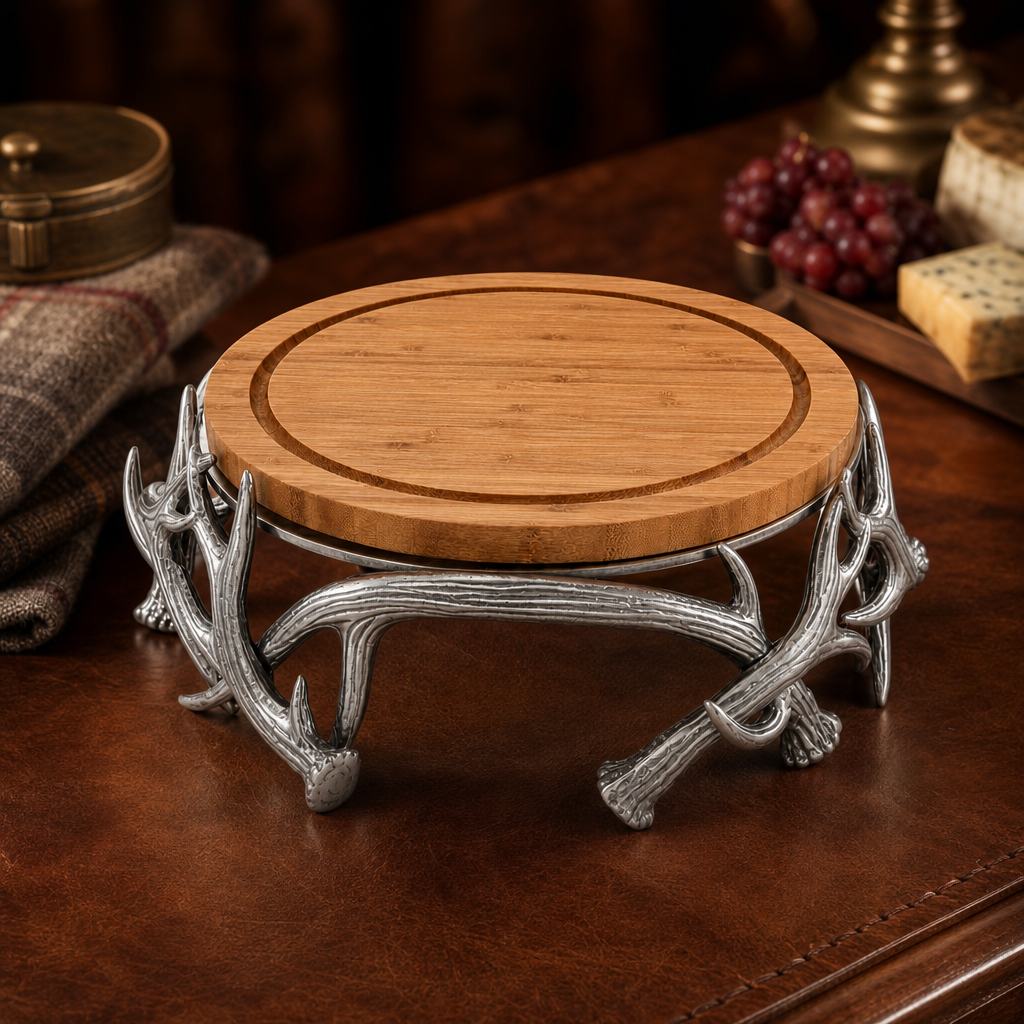 Antler Cheese Pedestal