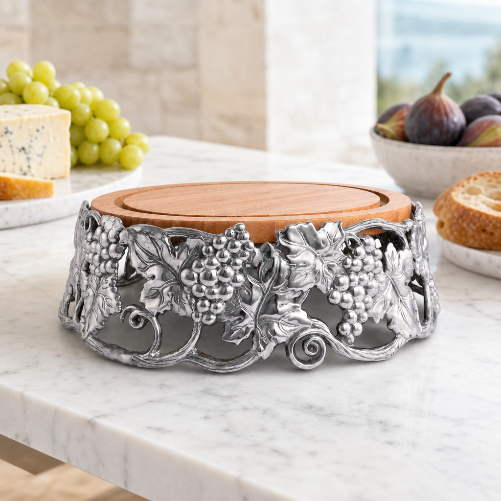 Grape Cheese Pedestal