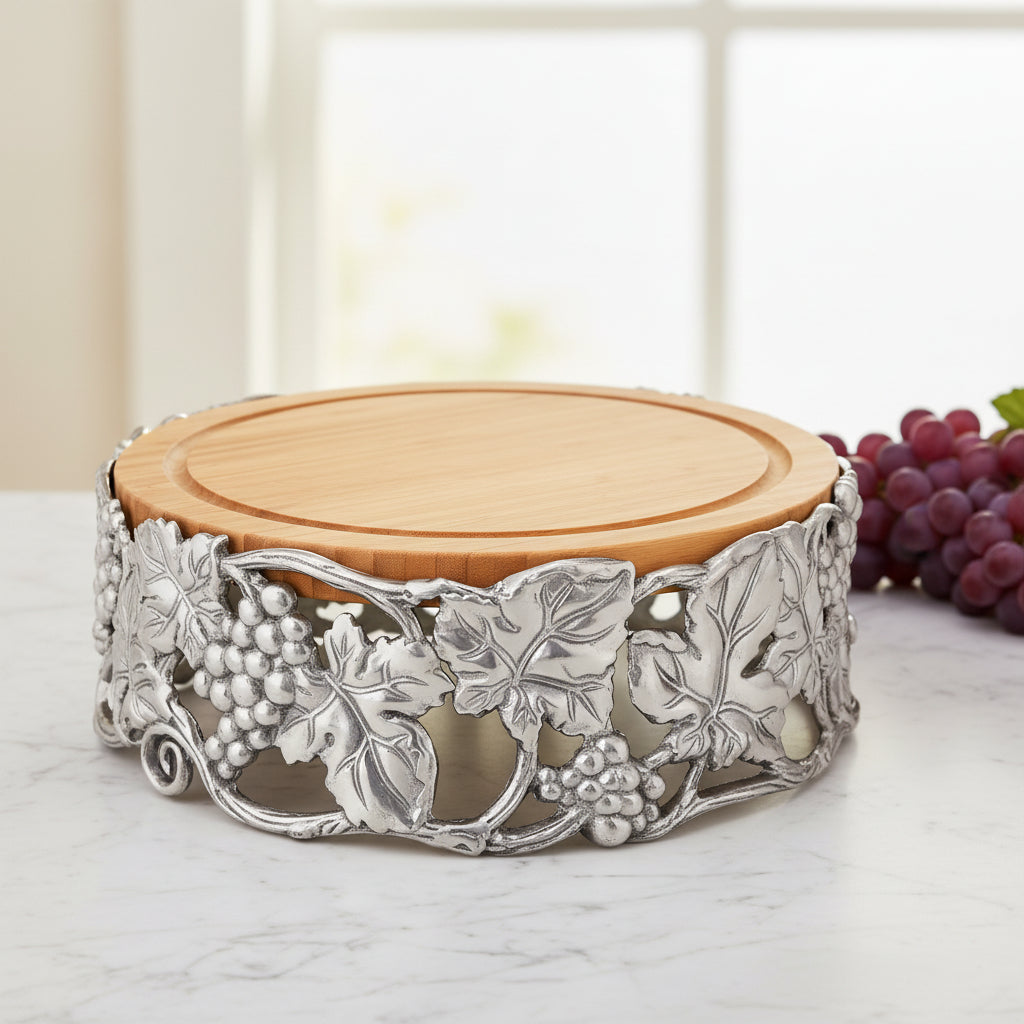 Grape Cheese Pedestal