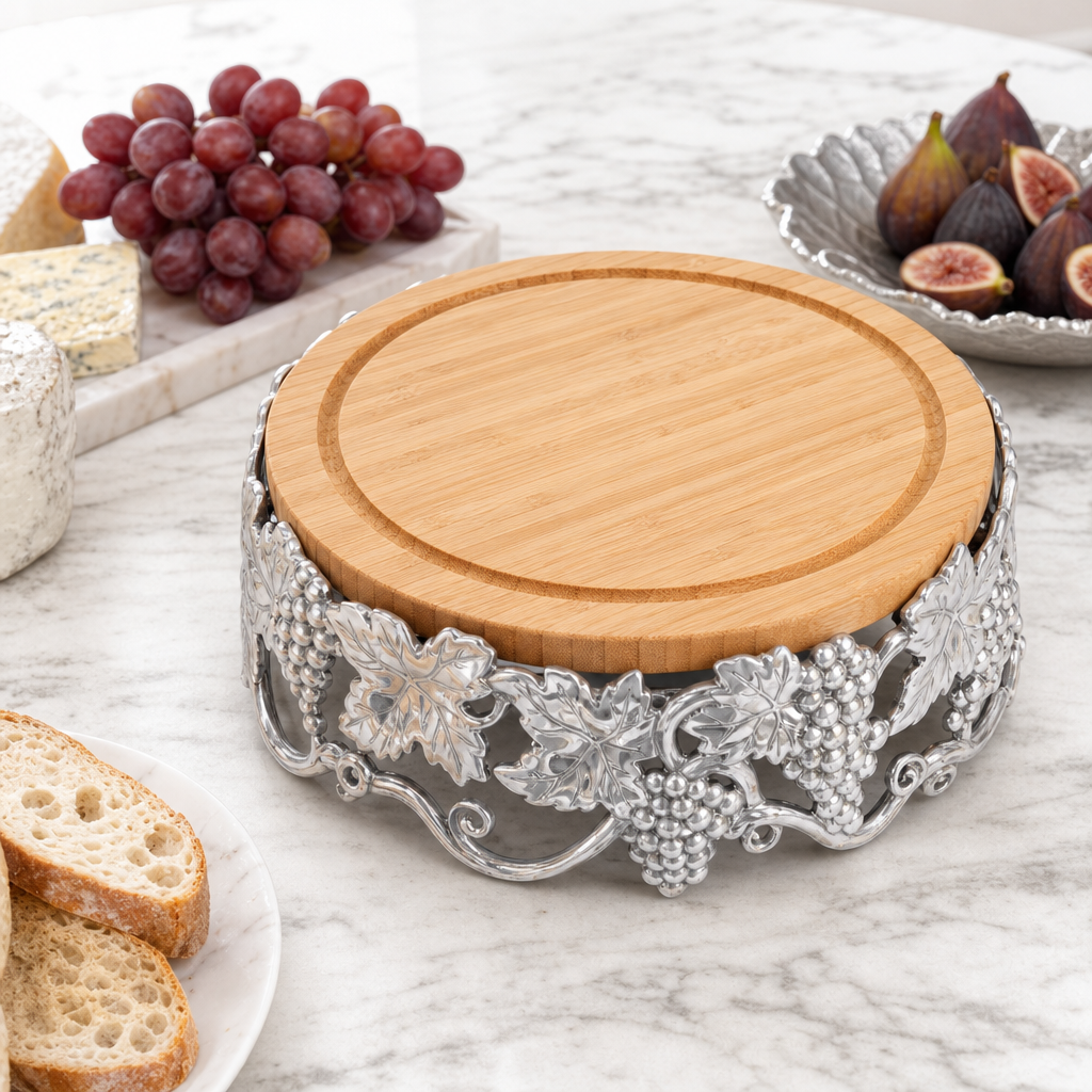 Grape Cheese Pedestal