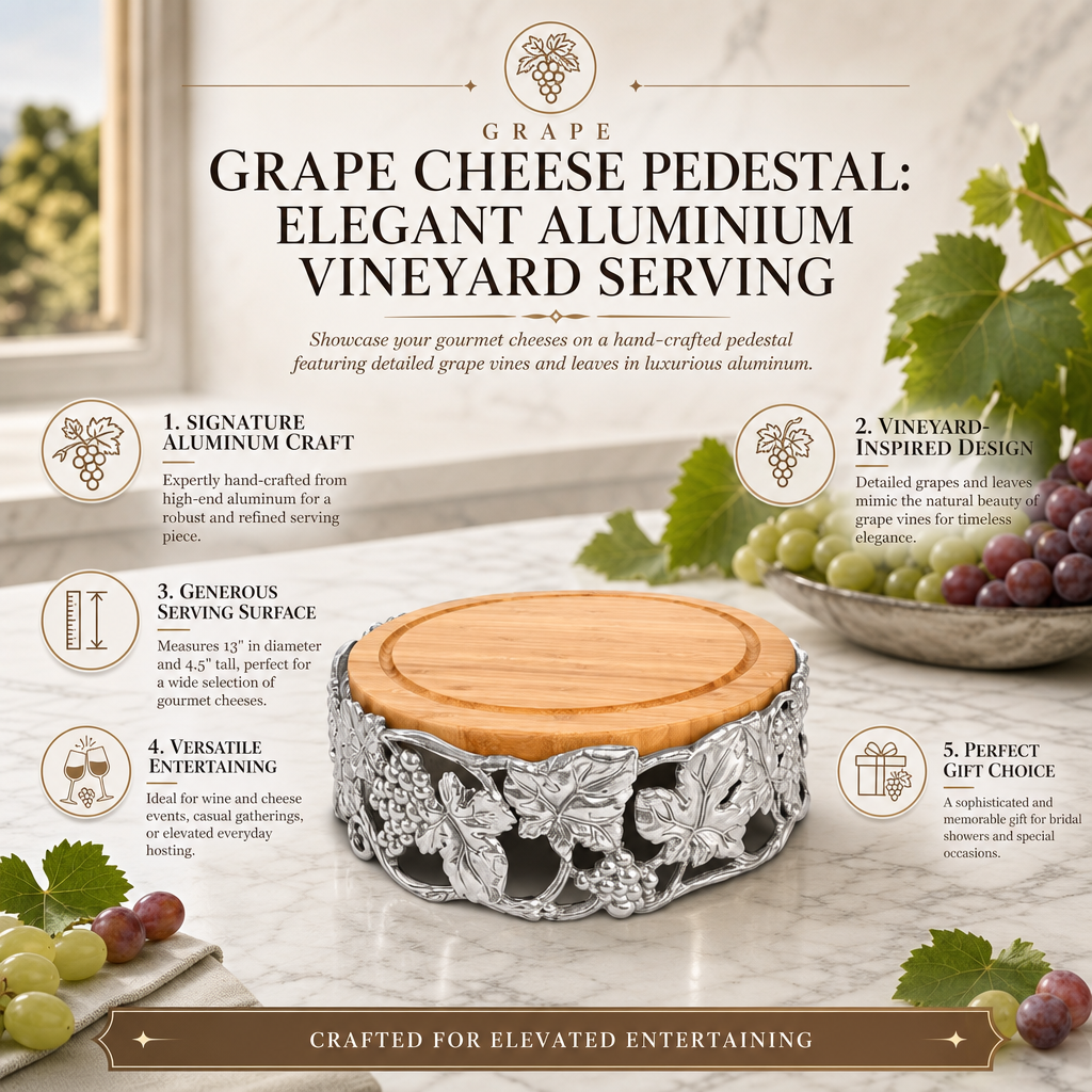 Grape Cheese Pedestal