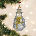 Sterling Snowman Ornament