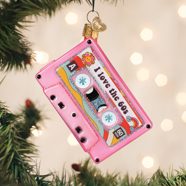 I Love The 60s Ornament