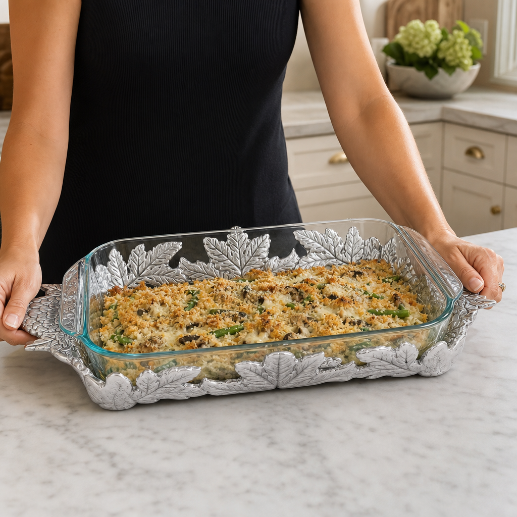Artichoke Pyrex Holder 3qt