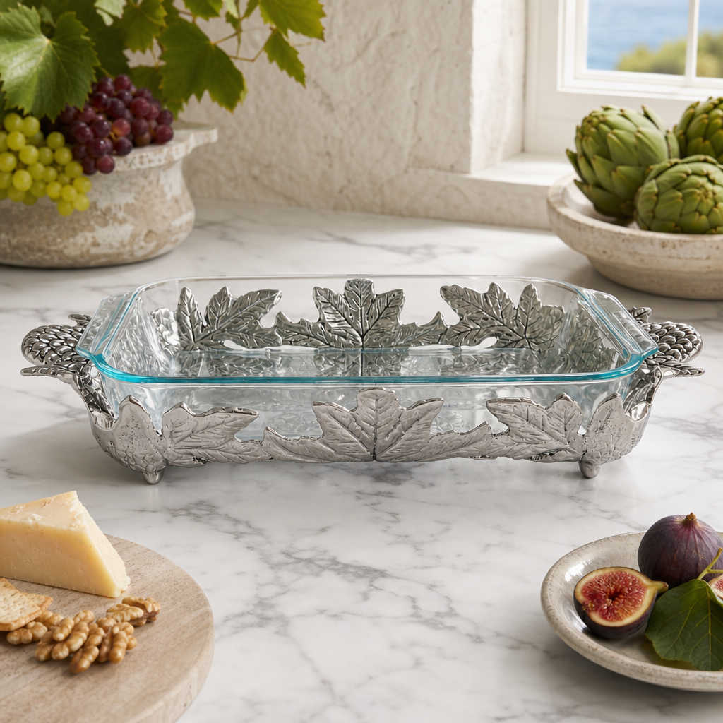 Artichoke Pyrex Holder 3qt