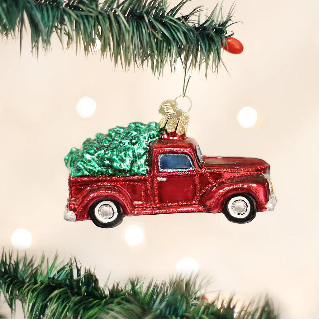 Old Truck With Tree