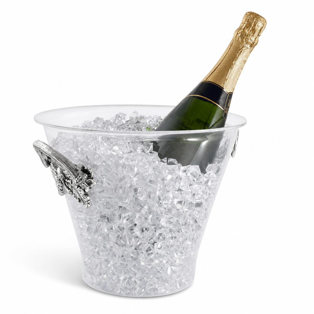Antler Handle Acrylic Ice Bucket