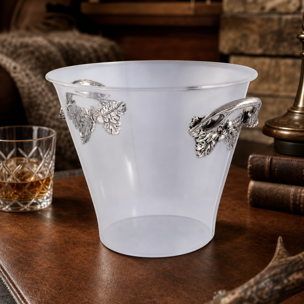 Antler Handle Acrylic Ice Bucket