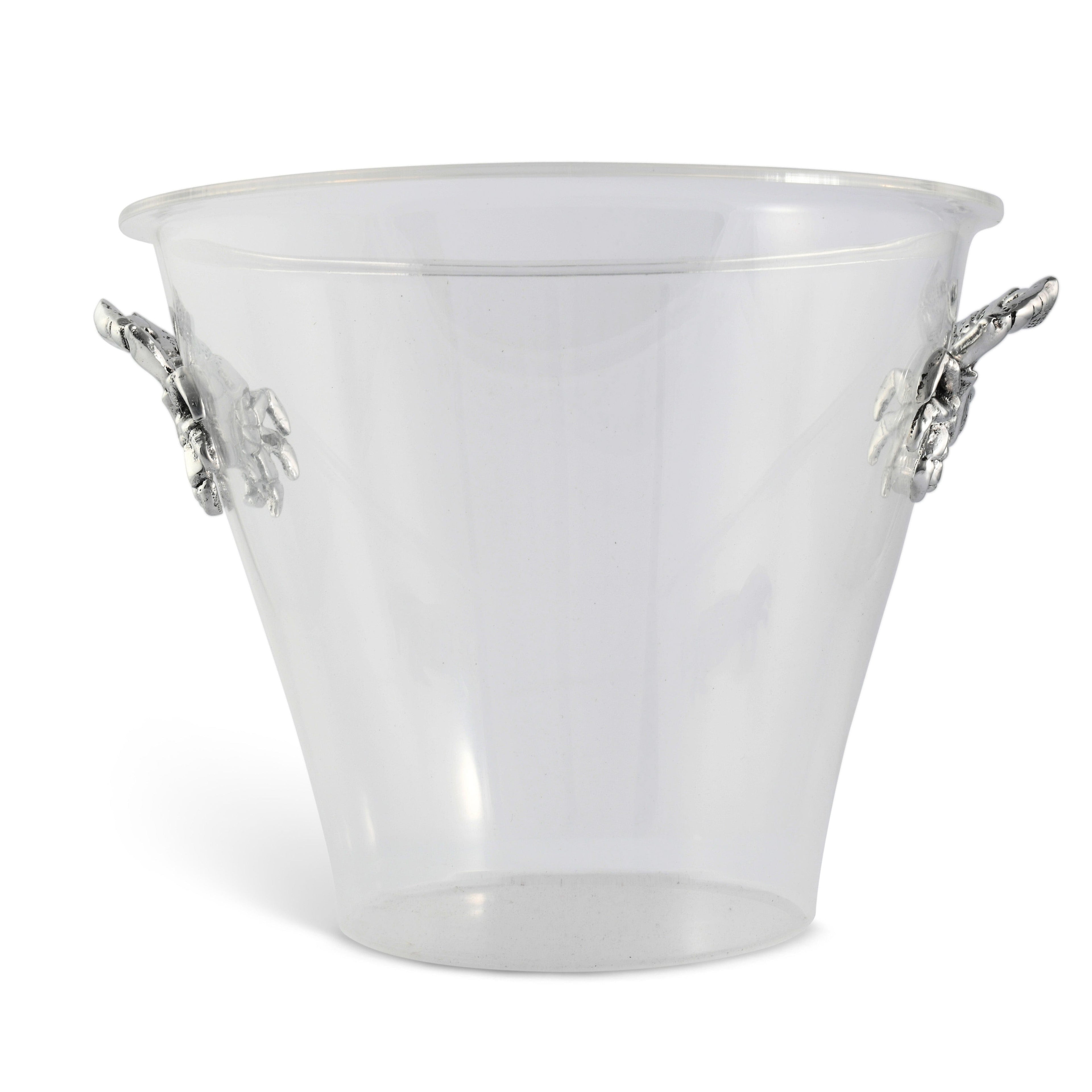 Crab Handle Acrylic Ice Bucket