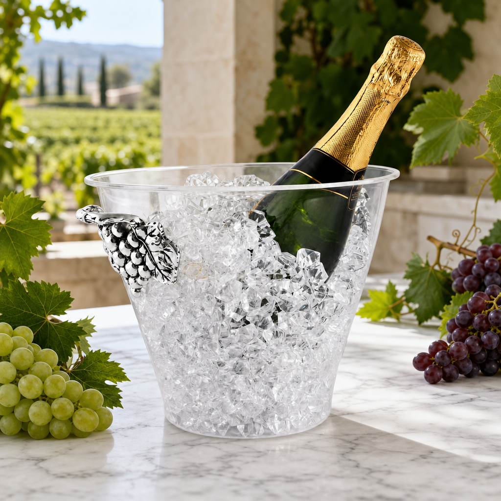 Grape Handle Acrylic Ice Bucket