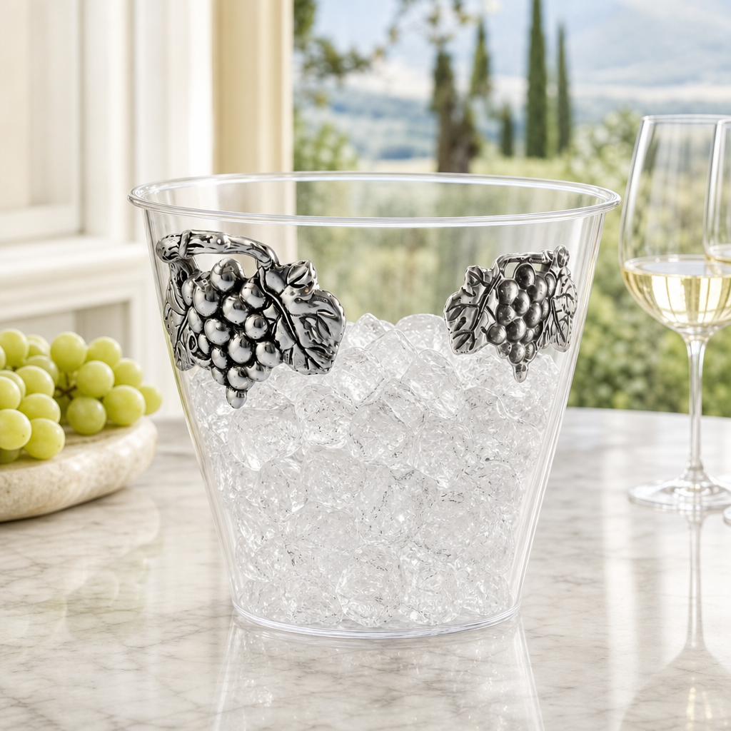 Grape Handle Acrylic Ice Bucket