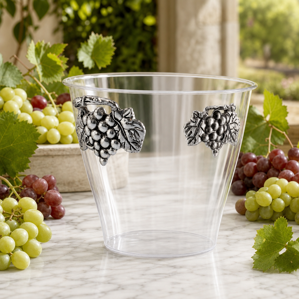 Grape Handle Acrylic Ice Bucket