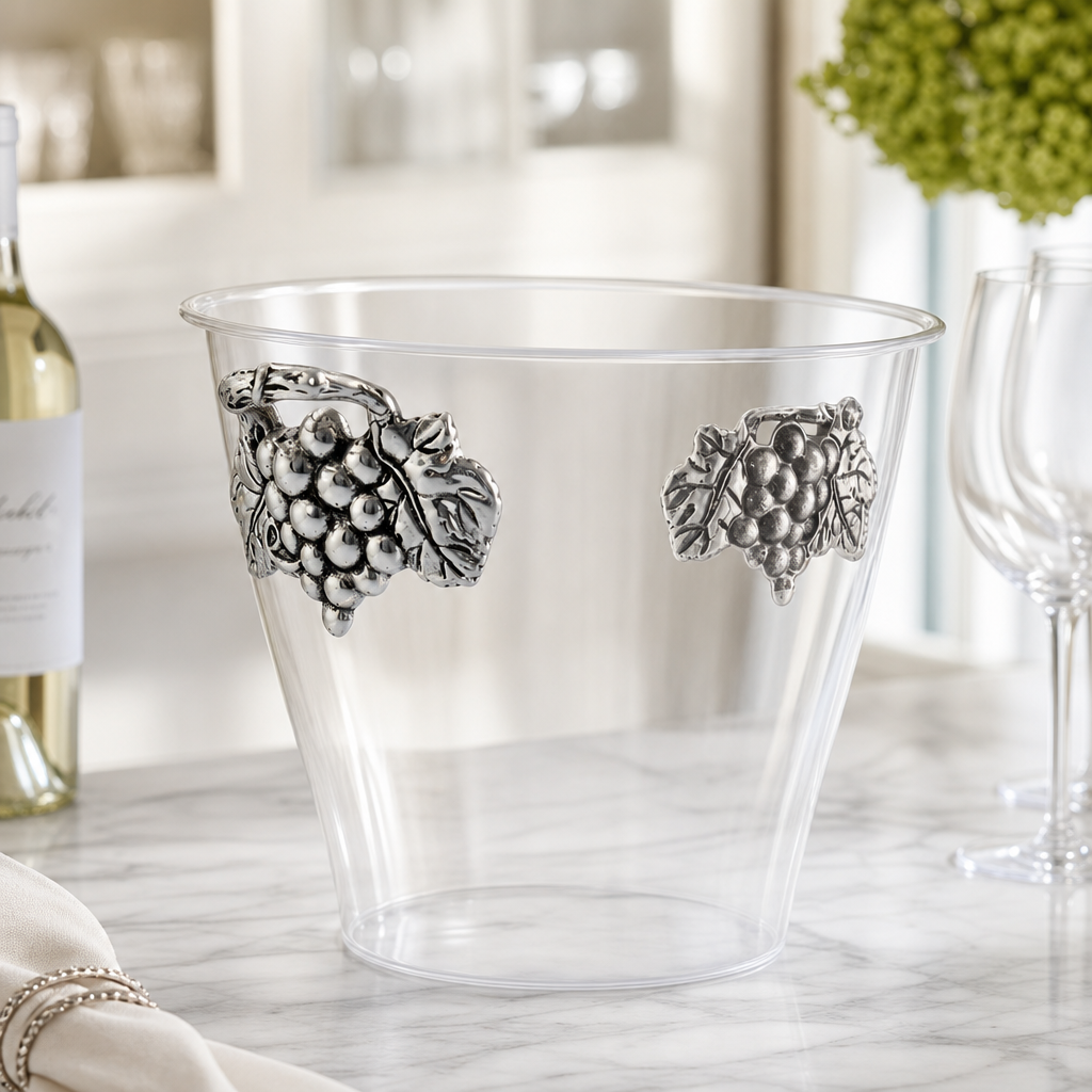 Grape Handle Acrylic Ice Bucket