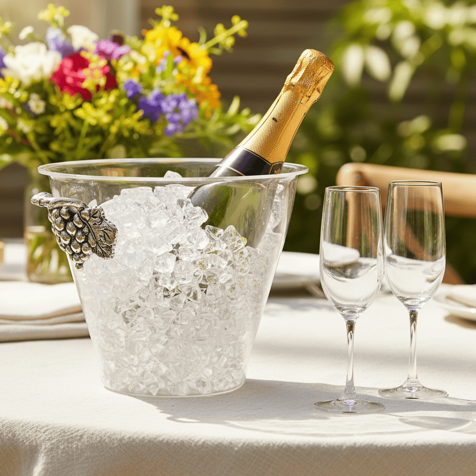 Grape Handle Acrylic Ice Bucket