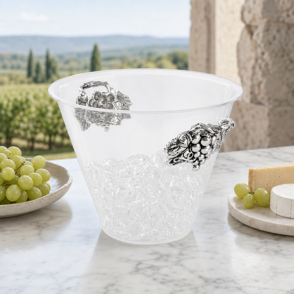 Grape Handle Acrylic Ice Bucket