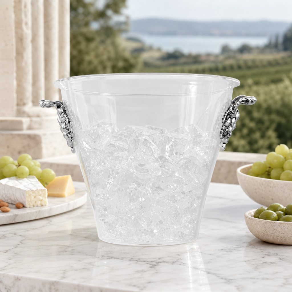 Grape Handle Acrylic Ice Bucket