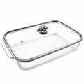 Grape Lid with Pyrex 3 quart Baking Dish