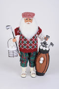 CC16-155 Golf Santa with Basket