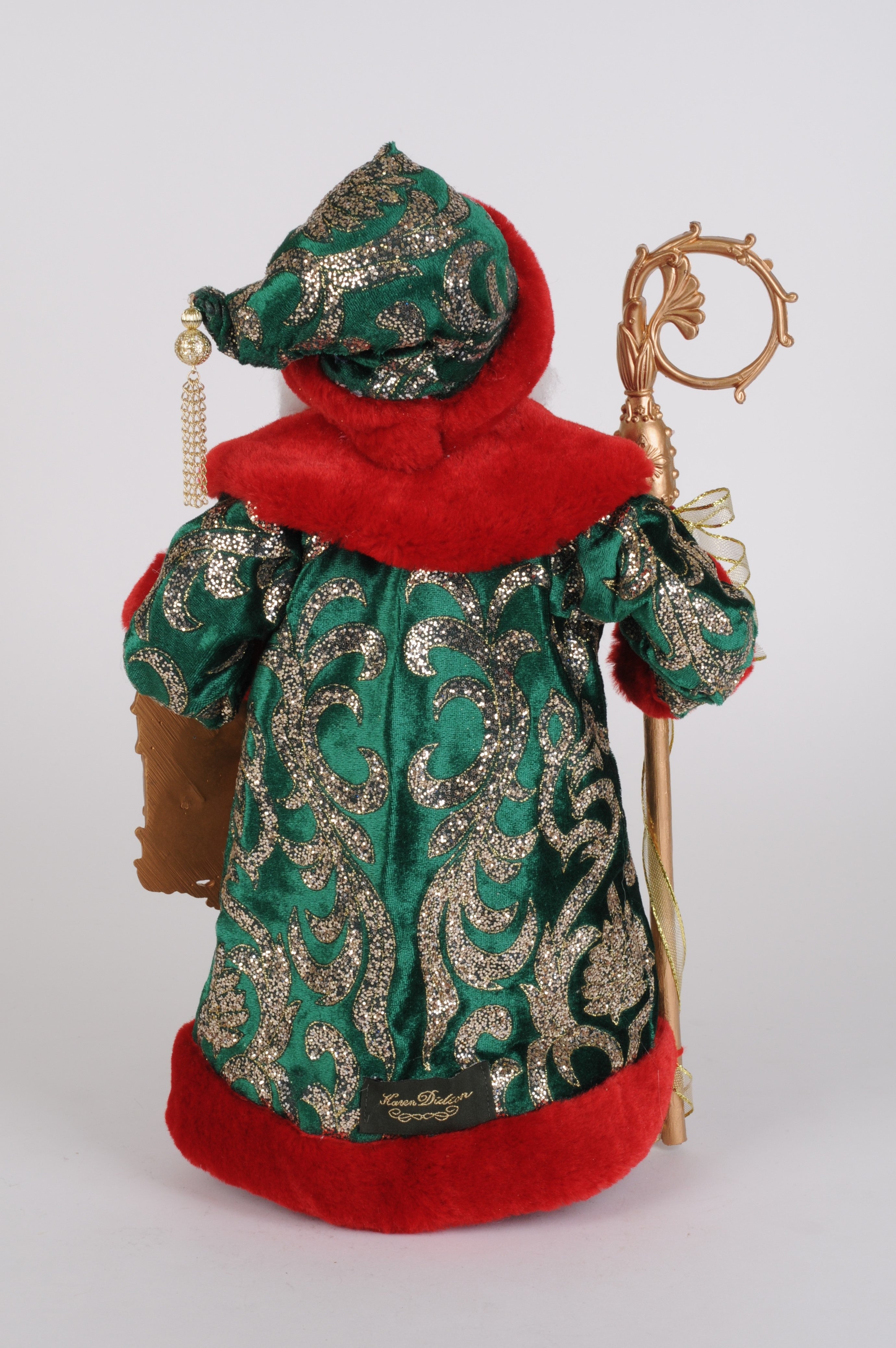 CC16-253 Evergreen & Crimson Santa
