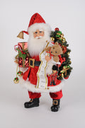 CC16-261 Lighted Good Tidings Santa