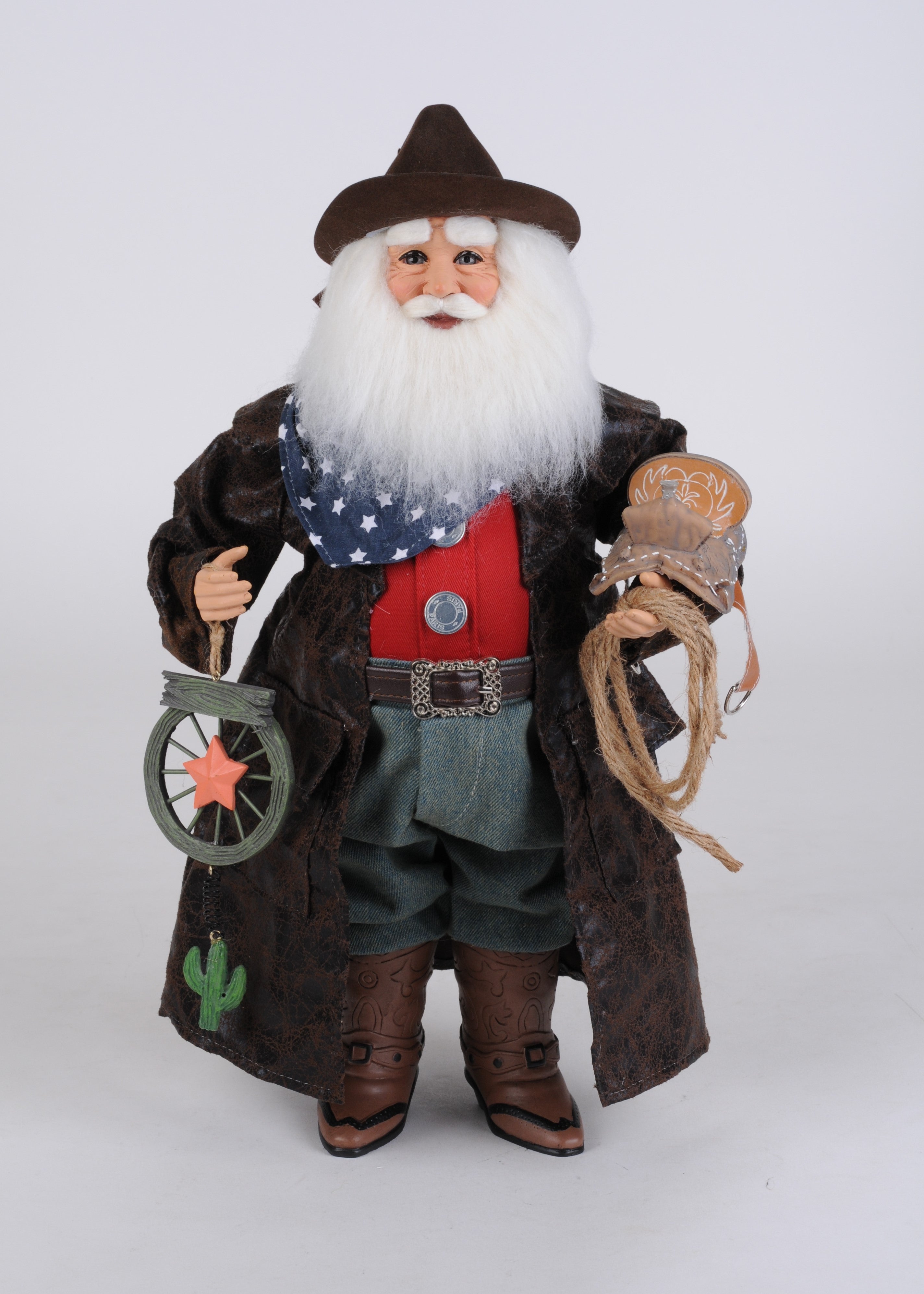 CC16-61 Cowboy Santa