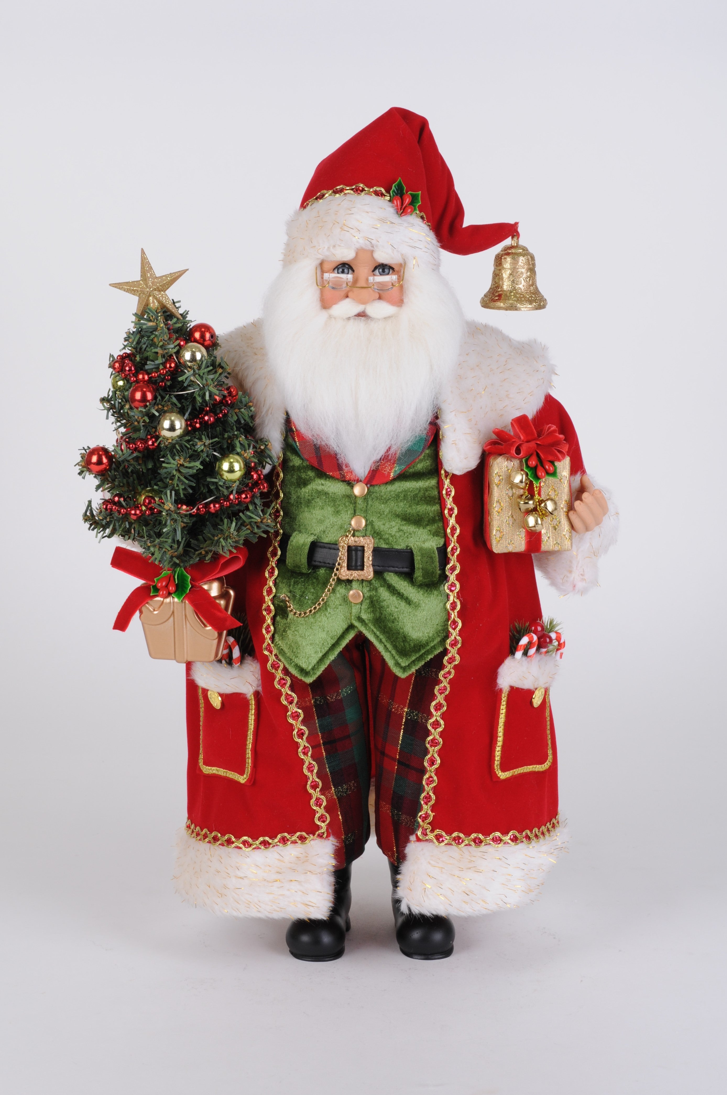 CC18-64R Lighted Christmas Traditions Santa