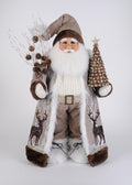 CC24-01 Lighted Winter Woods Santa