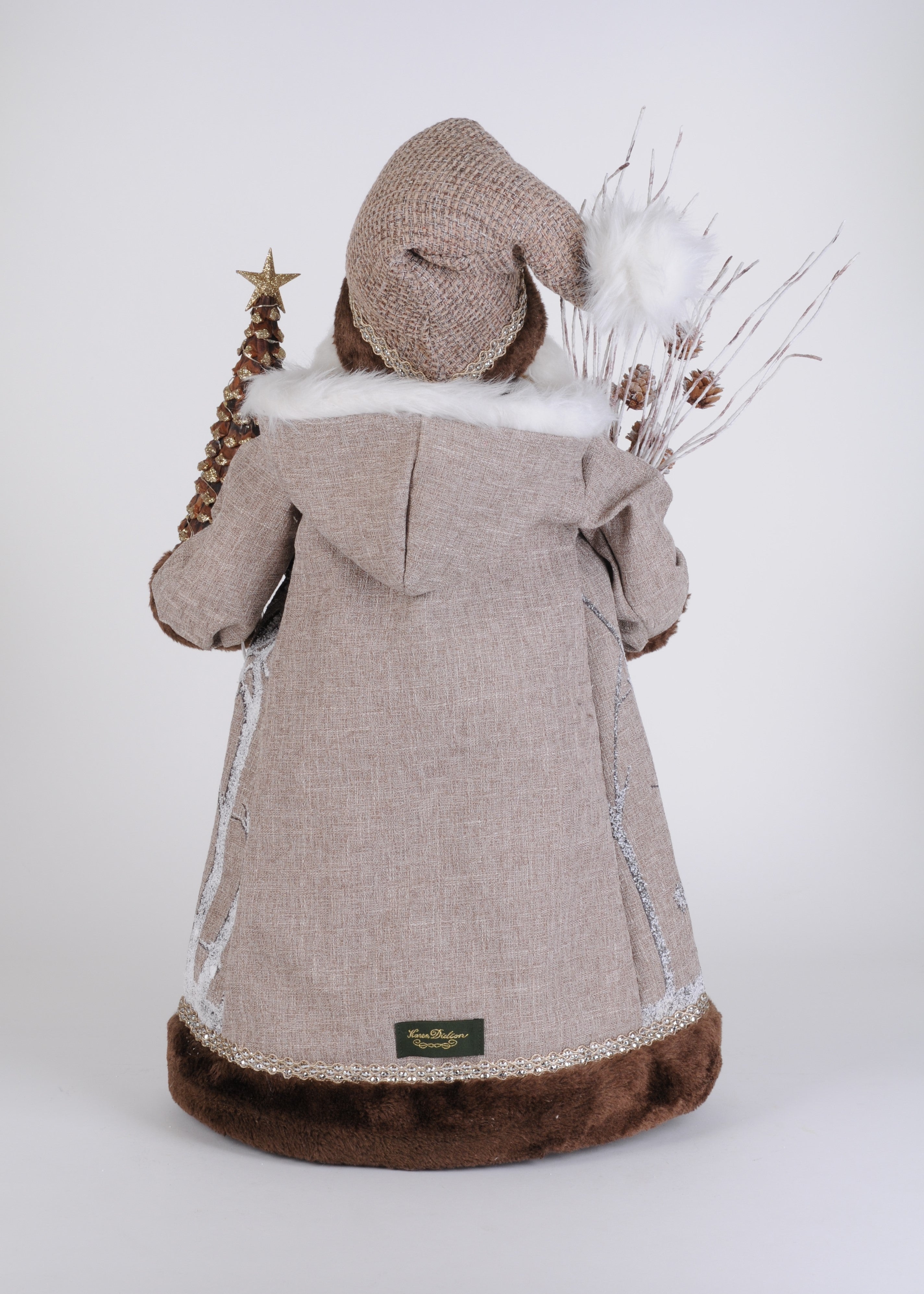 CC24-01 Lighted Winter Woods Santa