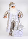 CC36-26 Lighted White Elegance Santa