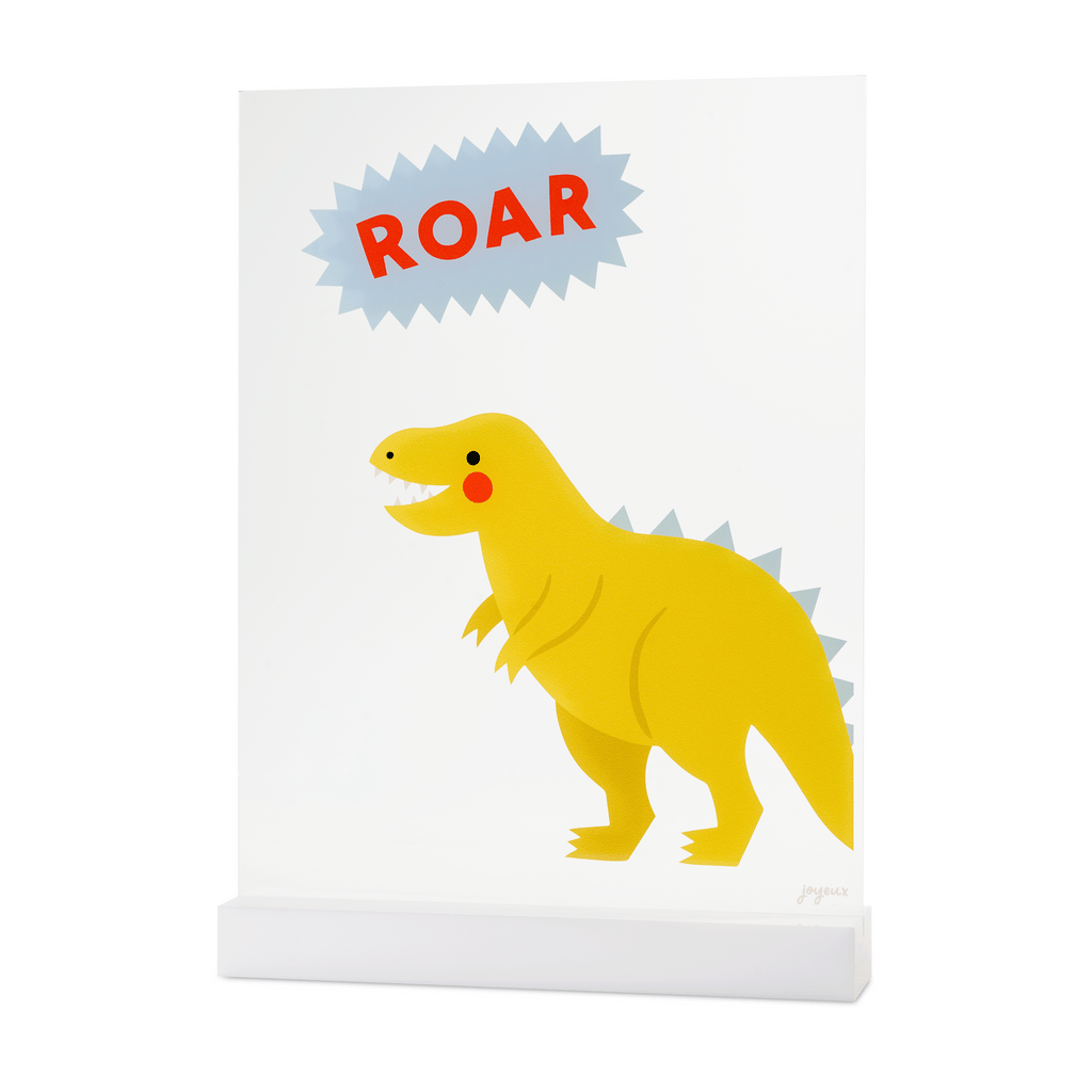 Roar Dino-Mite Acrylic Table Top Sign