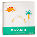Dino-mite Dinasour Acrylic Cake Topper Set