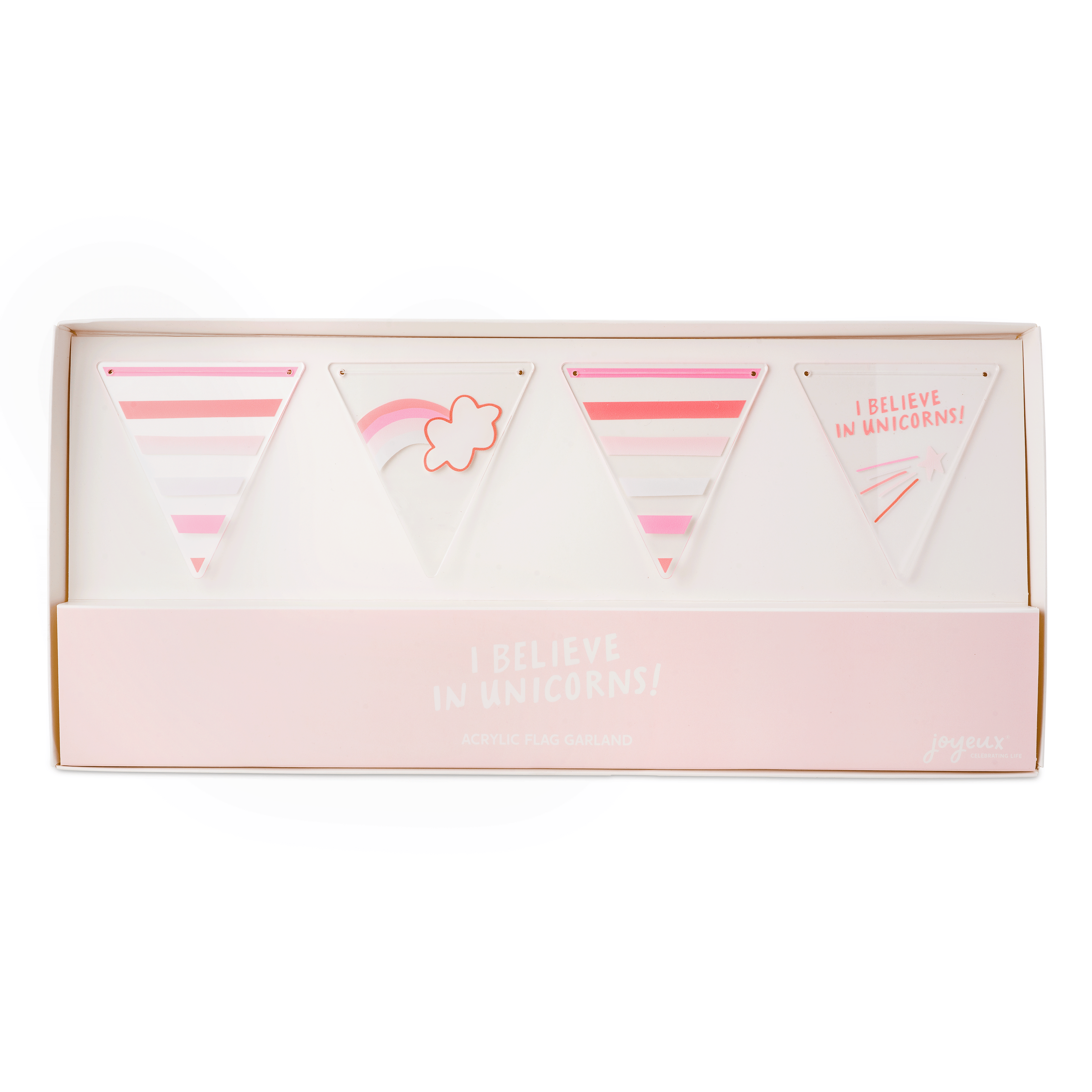 I Believe in Unicorns Acrylic Garland