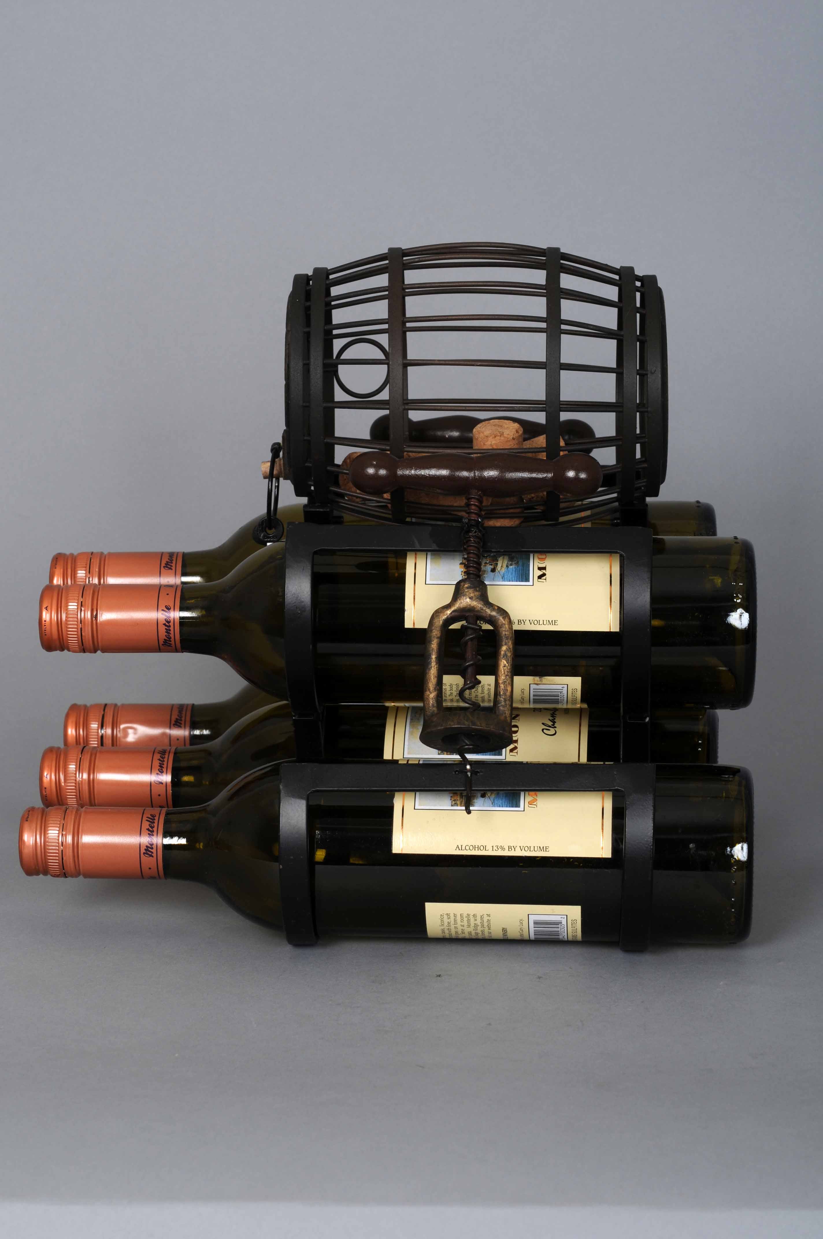 EDBH-01 5 Bottle Wine Holder Rack