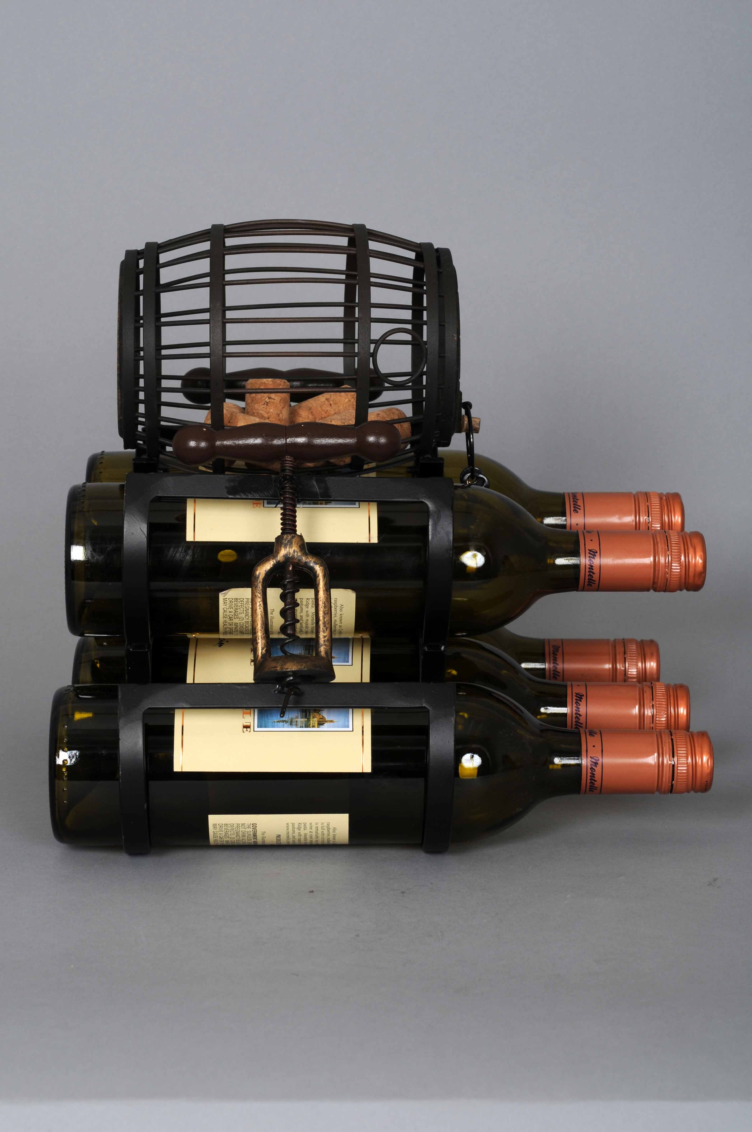 EDBH-01 5 Bottle Wine Holder Rack