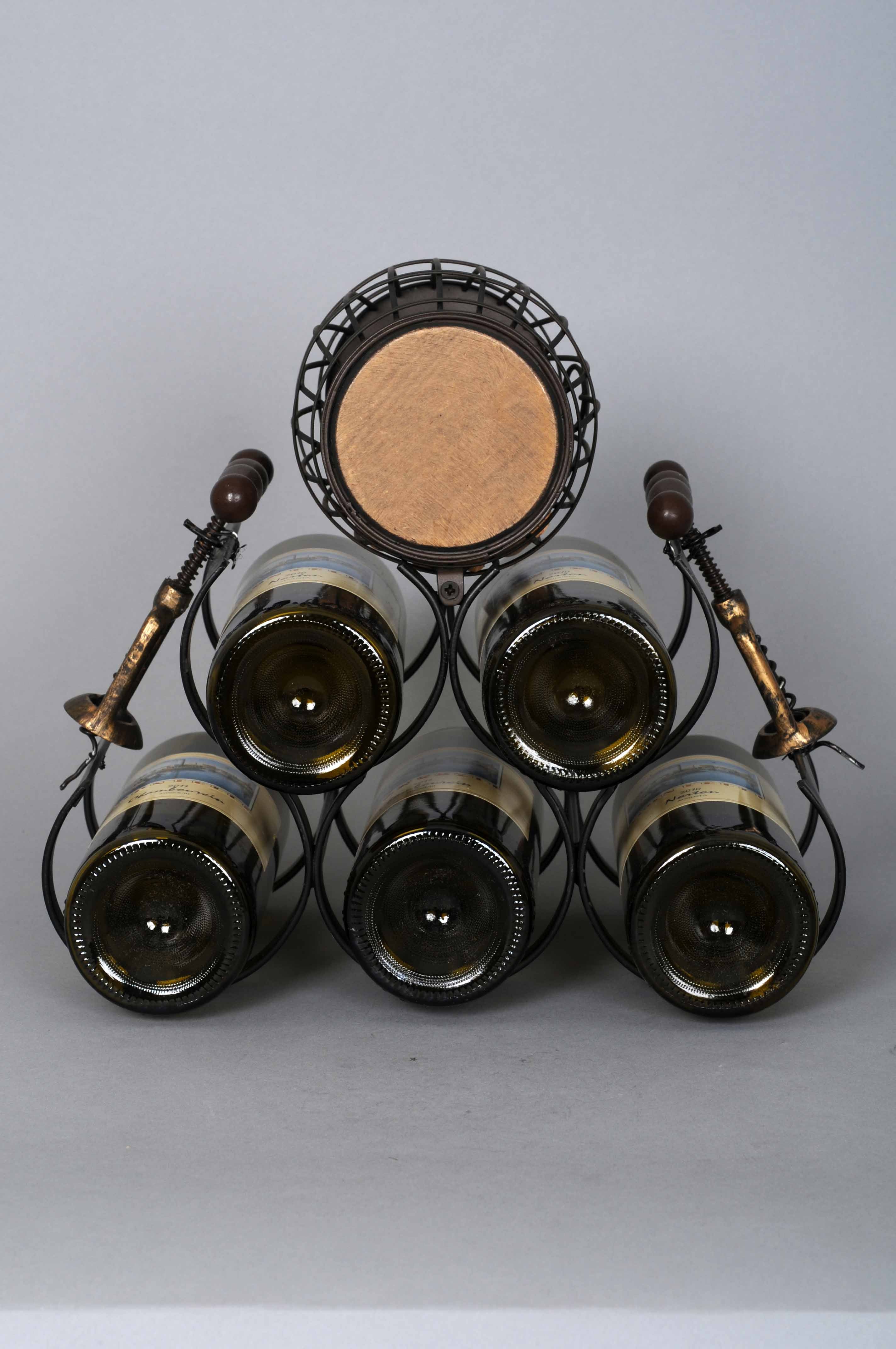 EDBH-01 5 Bottle Wine Holder Rack