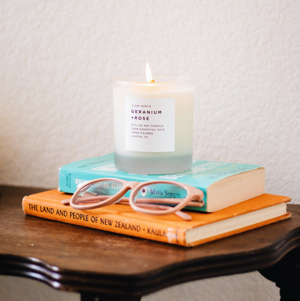 Geranium + Rose - Signature Candle
