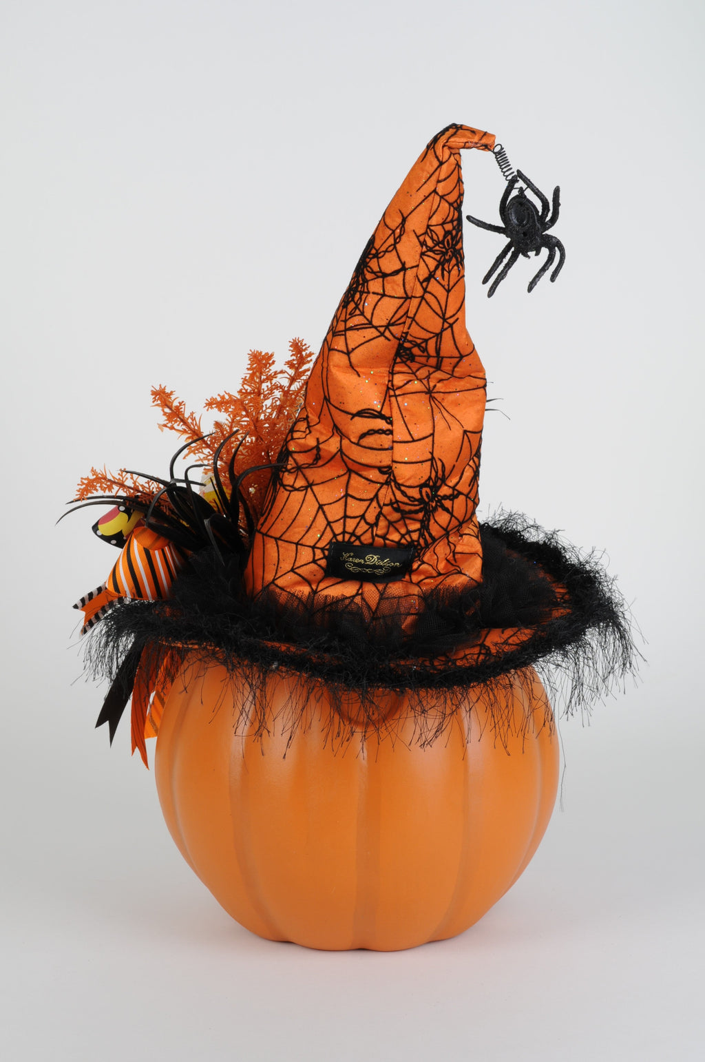 HA018 Lighted Pumpkin with Orange Hat